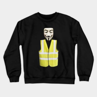 Yellow Vest Crewneck Sweatshirt